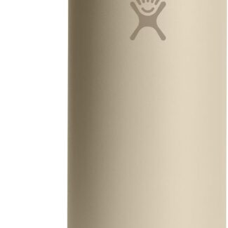 Hydro Flask Travel Coffee Cup – Insulated Stainless Steel, Non-Spill, Leak Proof To-Go Tumbler 20 Oz Oat Tan